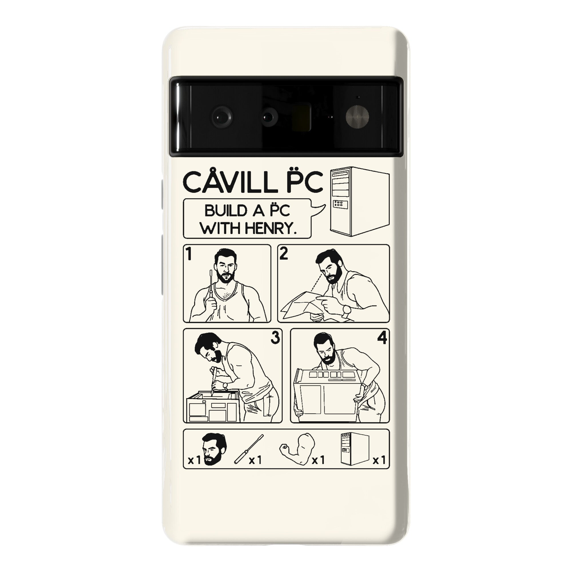 Cavill PC Parody Phone Case